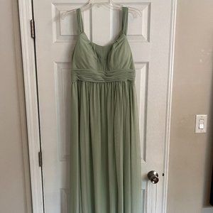 Azazie Melanie Bridesmaid Dress in Dusty Sage
